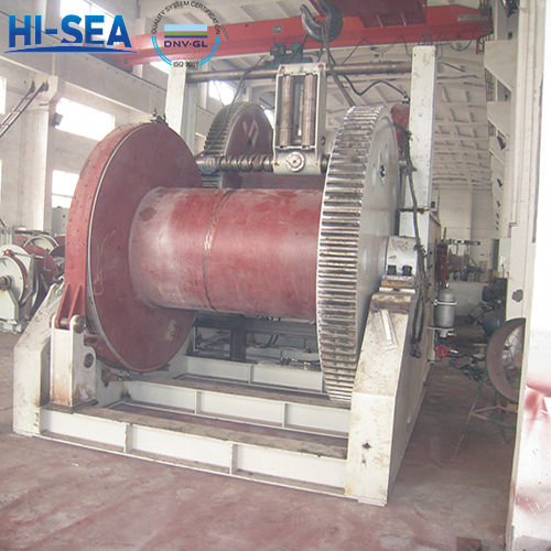 Winch Process Marine winch