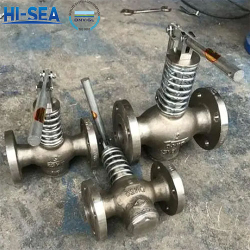 Spring Loaded Self Closing Valve
