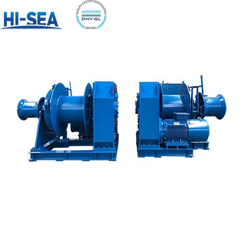 Marine Electric Single Drum Mooring Winch