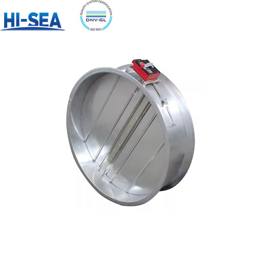 Round Stainless Steel Fire Damper